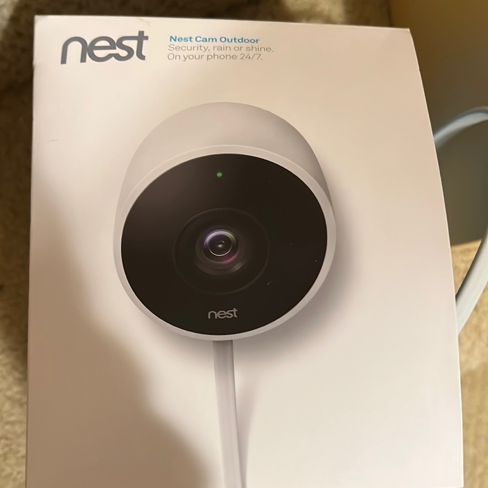 NEST outdoor security camera